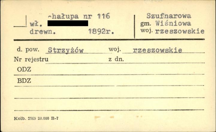 chałupa, skan 1