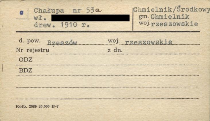 chałupa, skan 1