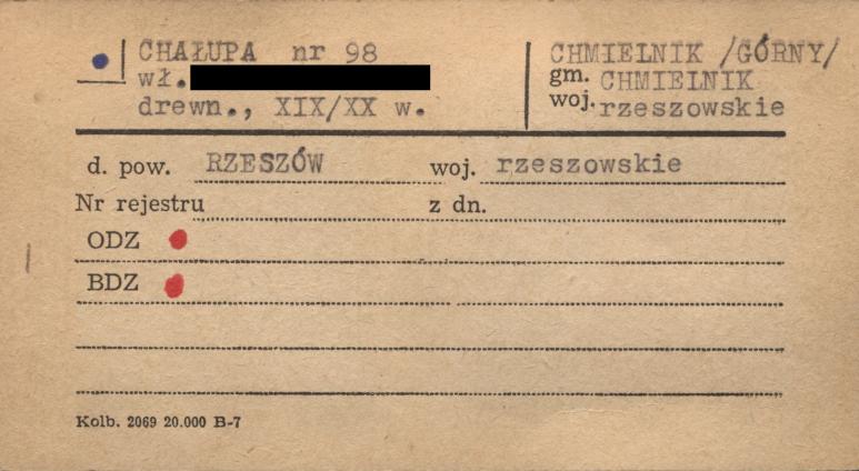 chałupa, skan 1