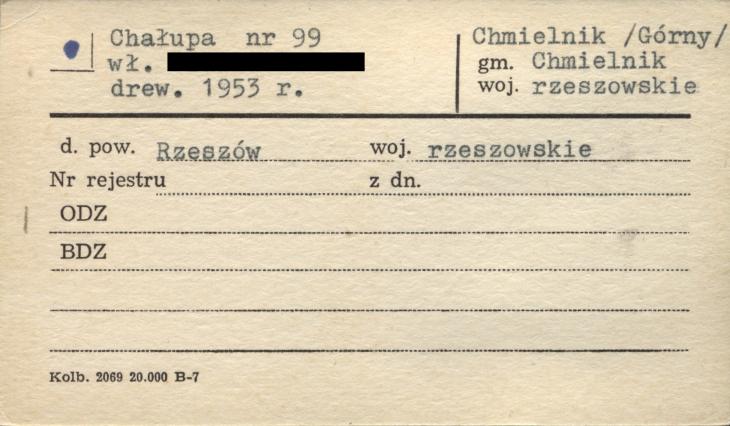 chałupa, skan 1