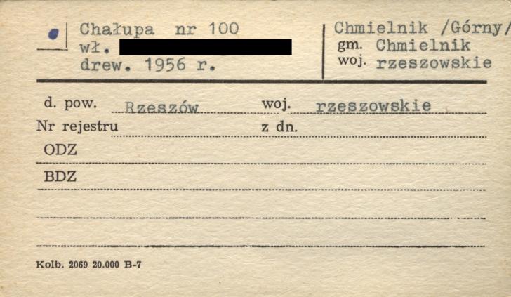 chałupa, skan 1