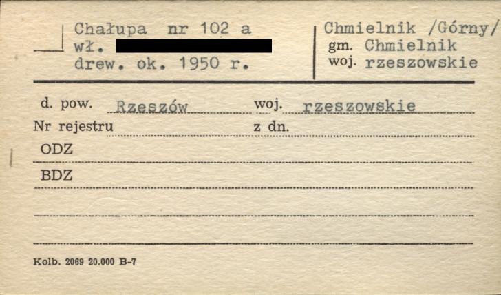 chałupa, skan 1