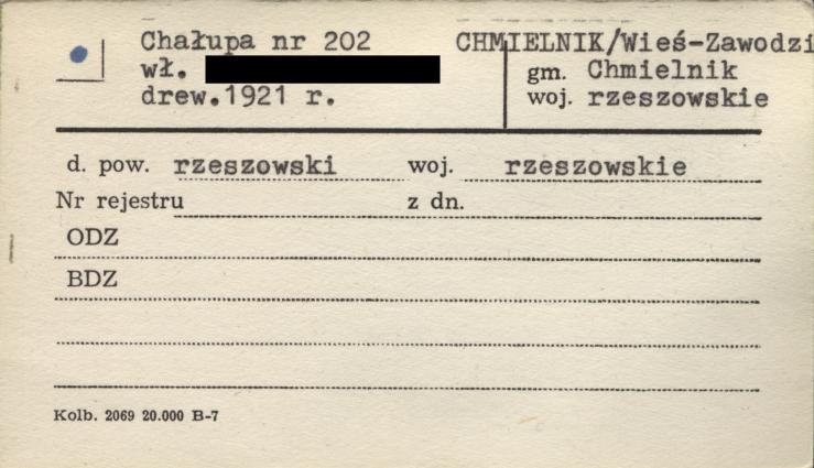 chałupa, skan 1