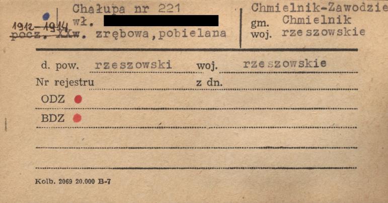 chałupa, skan 1