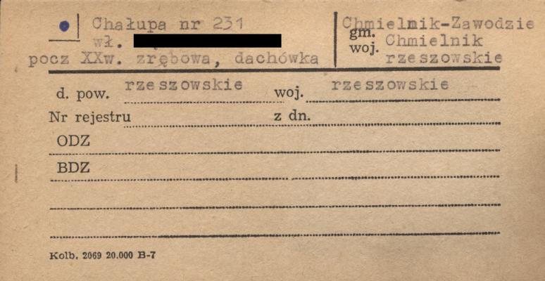 chałupa, skan 1