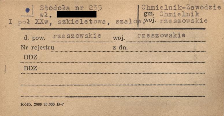 stodoła, skan 1