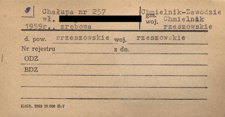 chałupa, skan 1