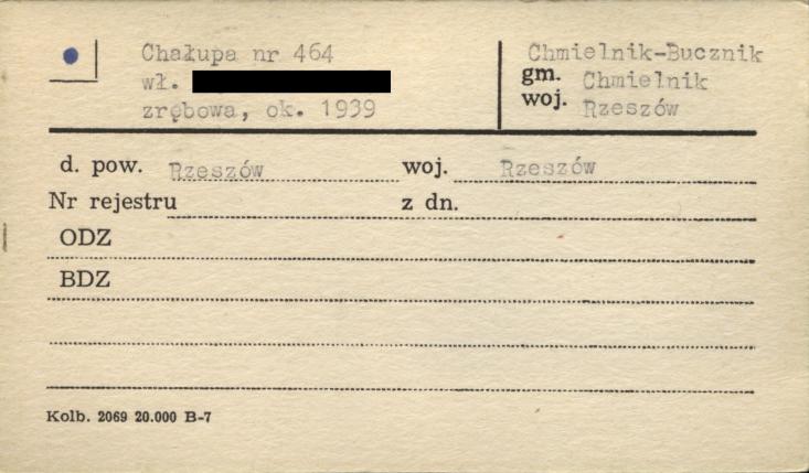 chałupa, skan 1