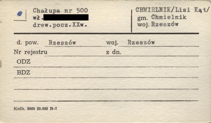 chałupa, skan 1