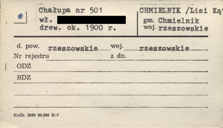 chałupa, skan 1