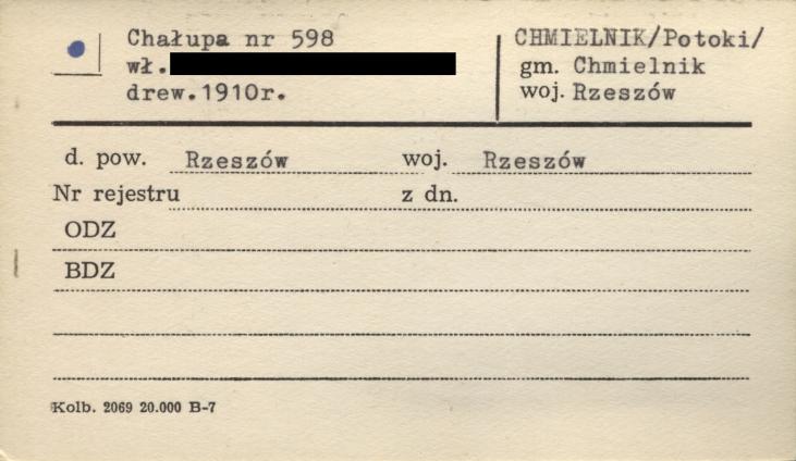 chałupa, skan 1