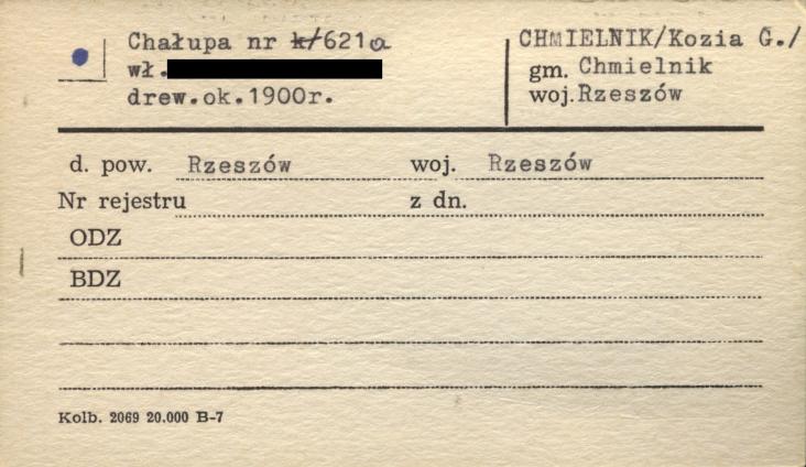 chałupa, skan 1