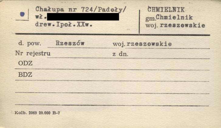 chałupa, skan 1