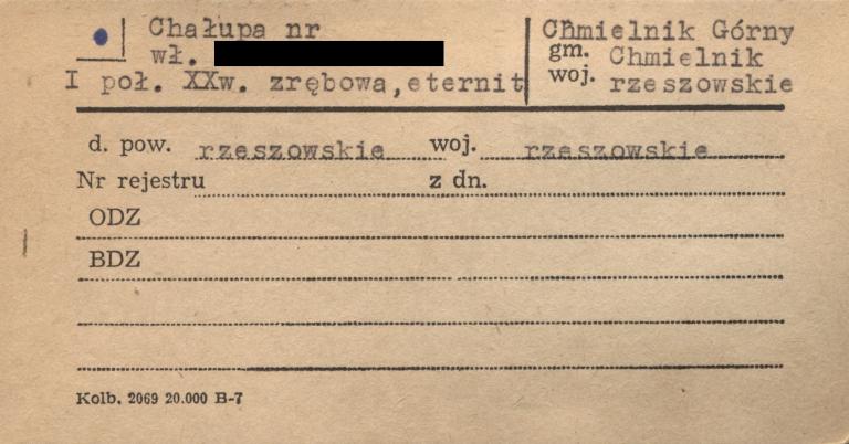 chałupa, skan 1