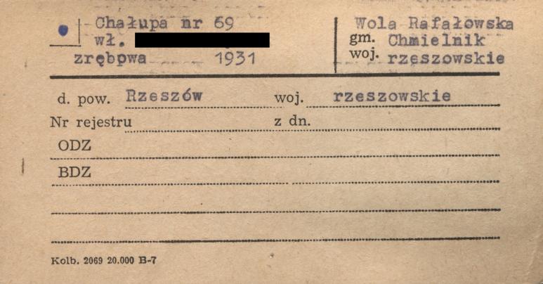 chałupa, skan 1