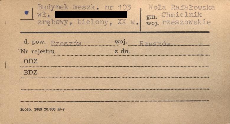 budynek mieszkalny, skan 1