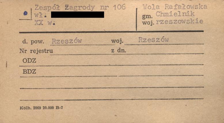 zespół zagrody, skan 1