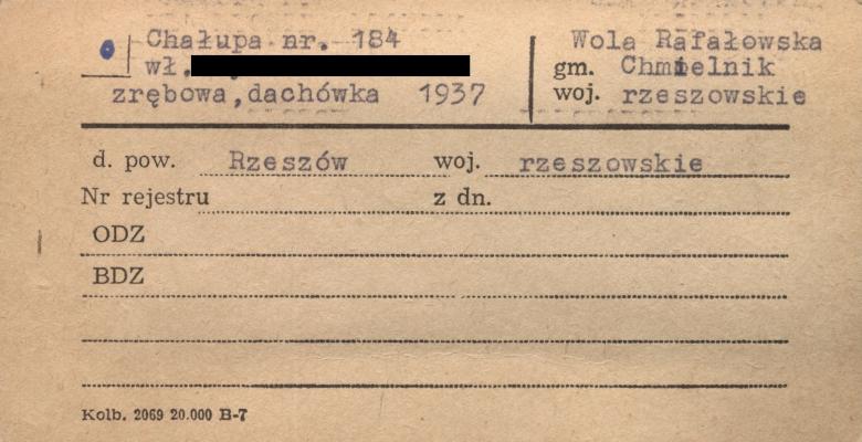 chałupa, skan 1