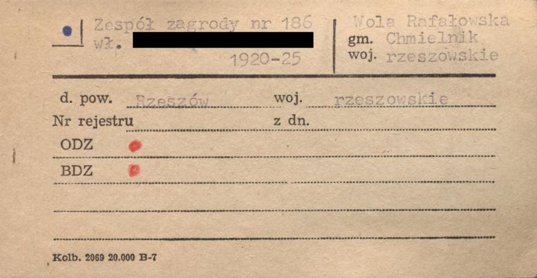 zespół zagrody, skan 1