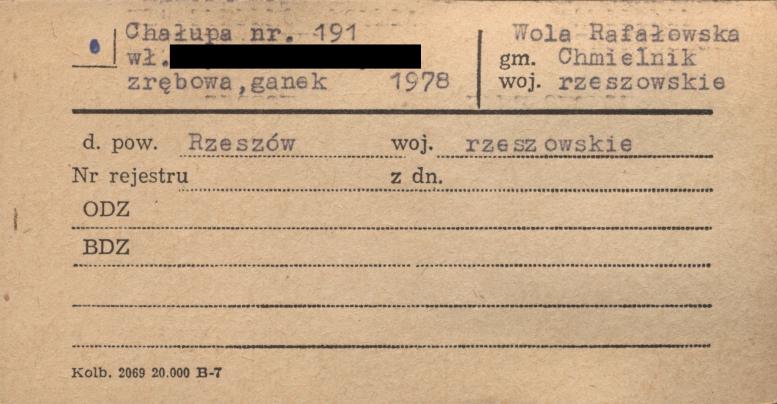 chałupa, skan 1
