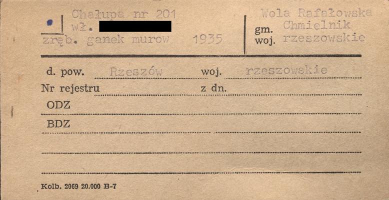 chałupa, skan 1