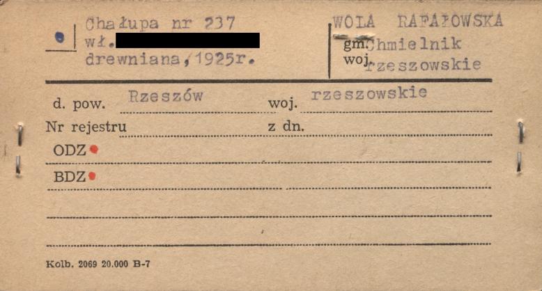 chałupa, skan 1