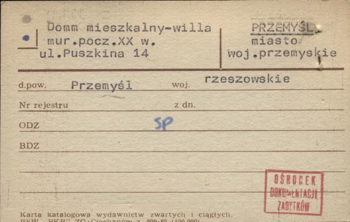 dom mieszkalny - willa, skan 1