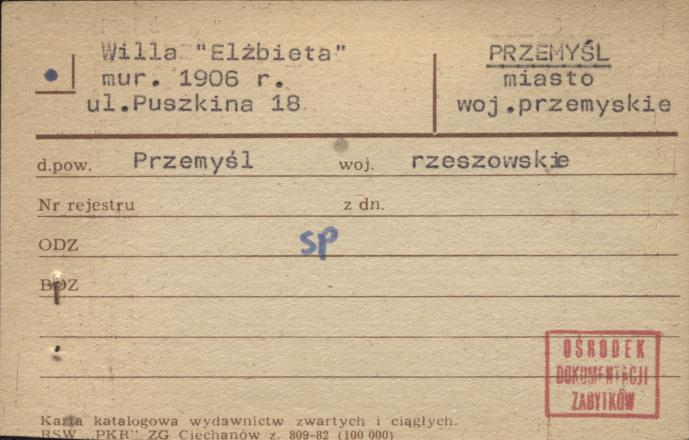 willa Elżbieta, skan 1