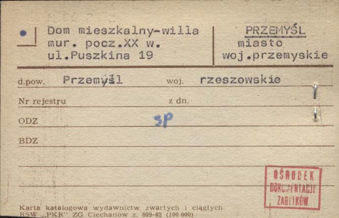 dom mieszkalny - willa, skan 1