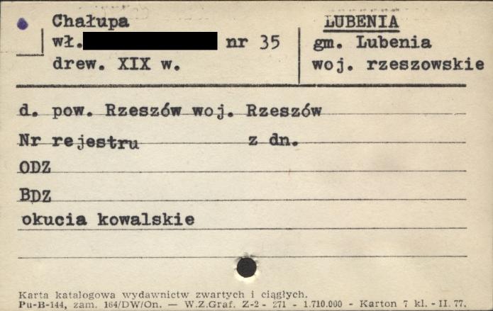 chałupa, skan 1