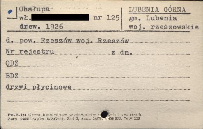 chałupa, skan 1