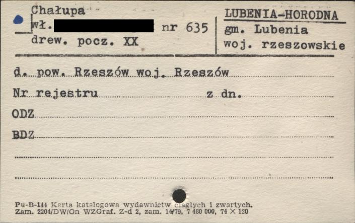 chałupa, skan 1