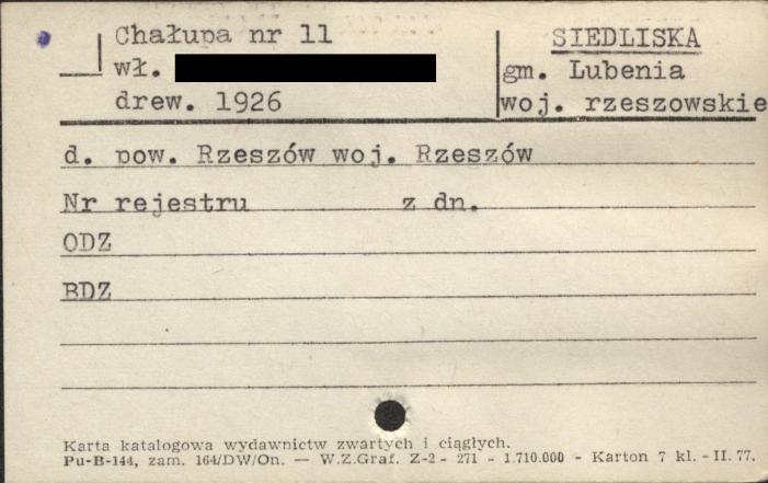 chałupa, skan 1