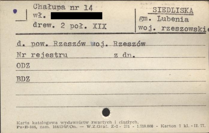 chałupa, skan 1