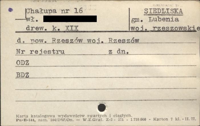chałupa, skan 1