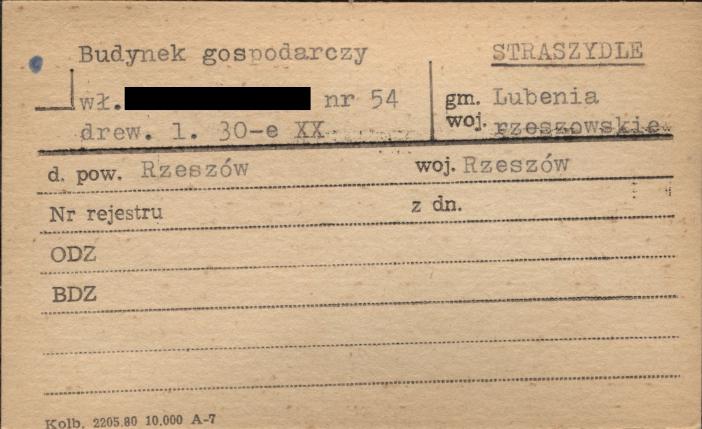 budynek gospodarczy, skan 1