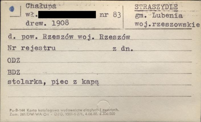 chałupa, skan 1
