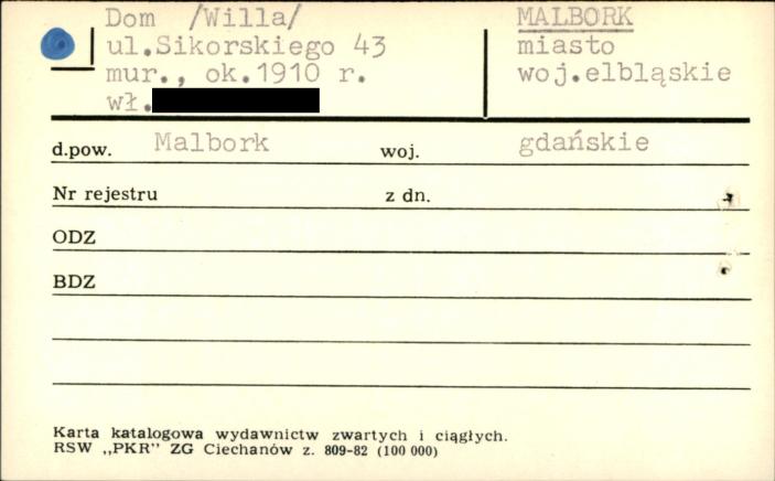 dom (willa), skan 1