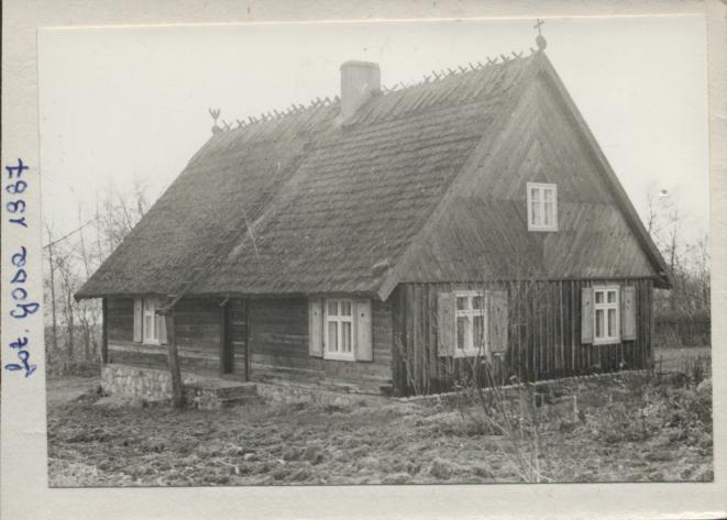 dom mieszkalny w zespole zagrody skansenowskiej, skan 3