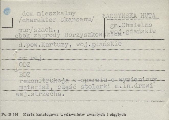 dom mieszkalny (charakter skansenu), skan 1