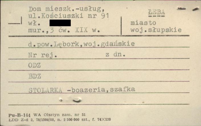 budynek mieszkalno-usługowy, skan 1