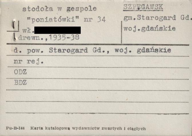 stodoła w zespole poniatówki, skan 1