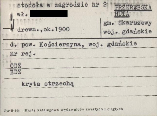 stodoła w zagrodzie, skan 1