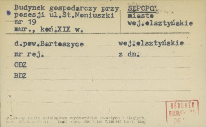 budynek gospodarczy, skan 1
