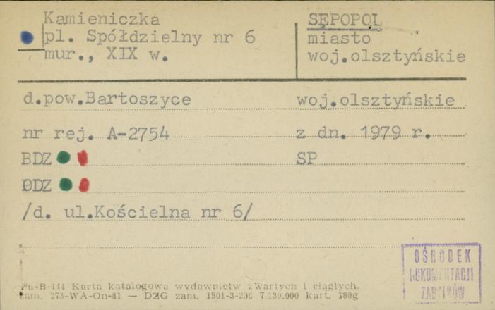 kamieniczka, skan 1