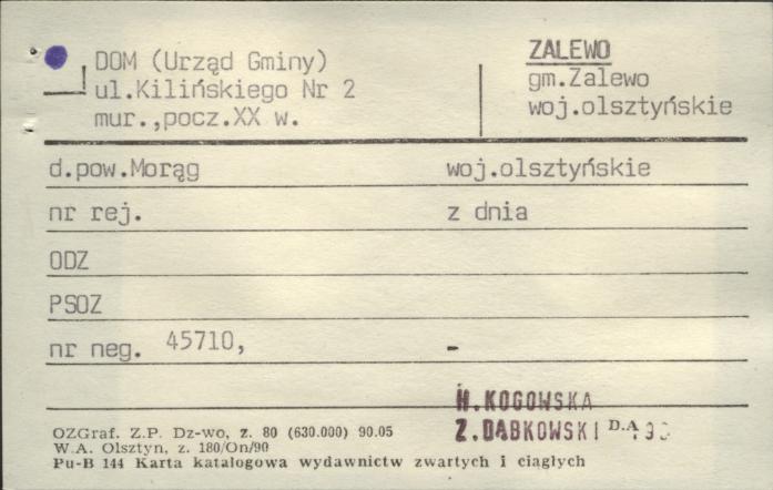 dom (Urząd Gminy), skan 1