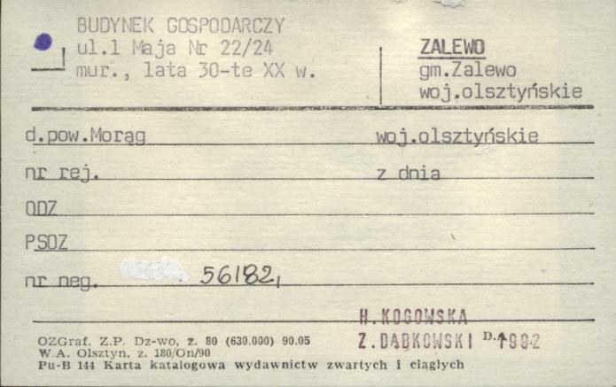 budynek gospodarczy, skan 1