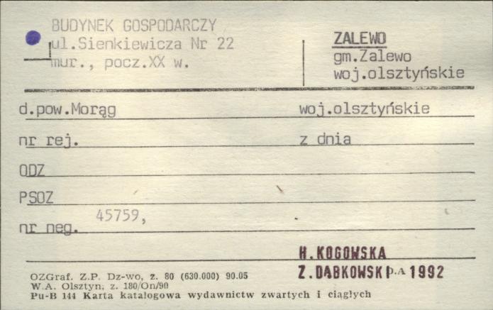 budynek gospodarczy, skan 1
