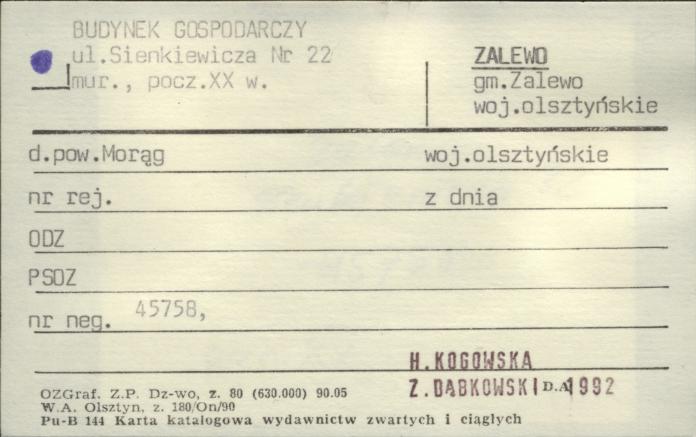 budynek gospodarczy, skan 1