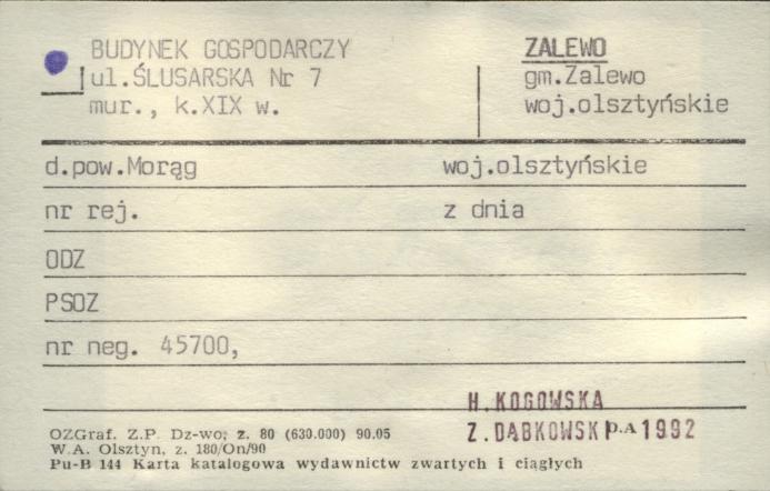 budynek gospodarczy, skan 1